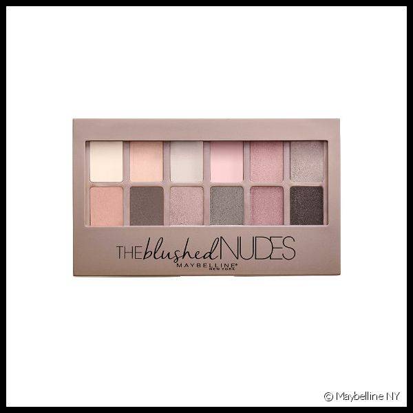 Aposte na paleta The Blushed Nudes para criar uma sombra coral e rosada no look (Foto: Maybelline NY)